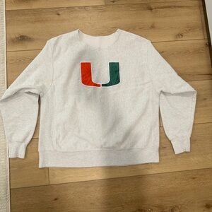 Vintage Miami University crewneck